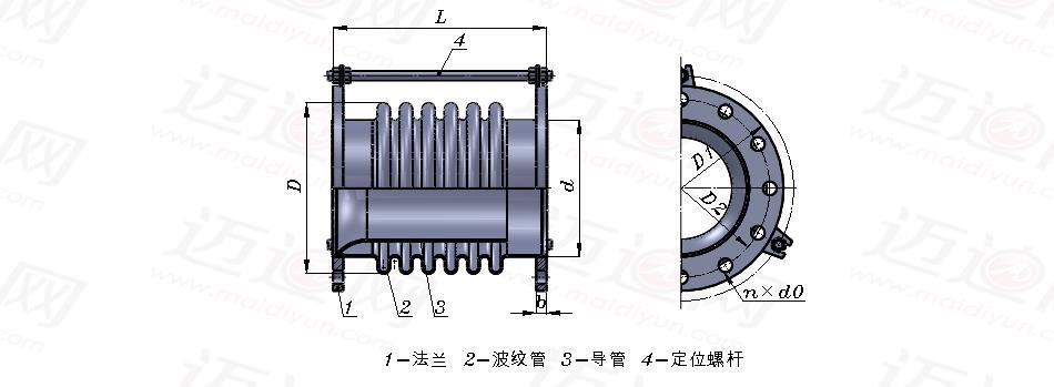 膨胀节安装示意图图片